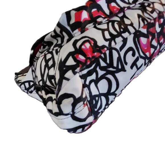 Vintage Coach Poppy Graffitti Flowered Shoulder Bag Purse - Picture 7 of 15